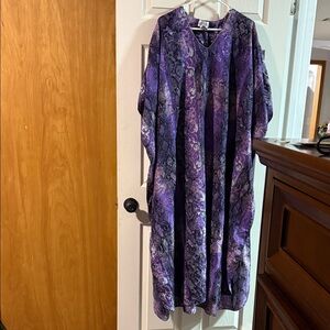 Purple Patterned Dress